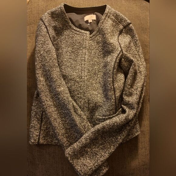 Loft tweed jacket with 2 button closure - Picture 2 of 6